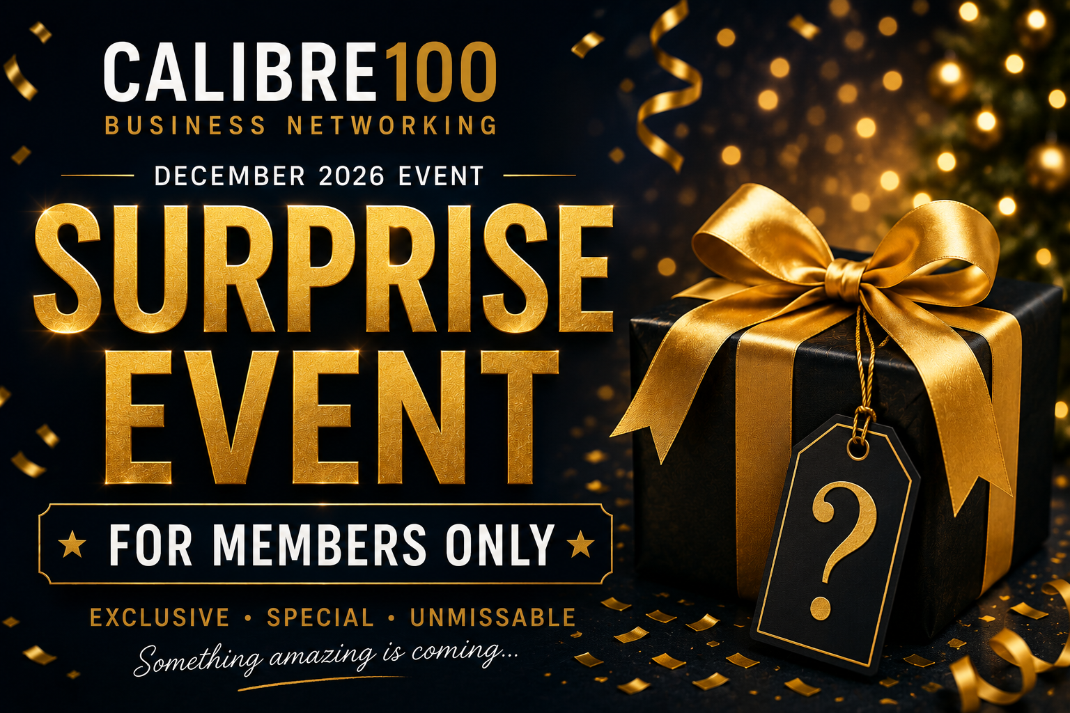 Calibre 100 December Surprise Event