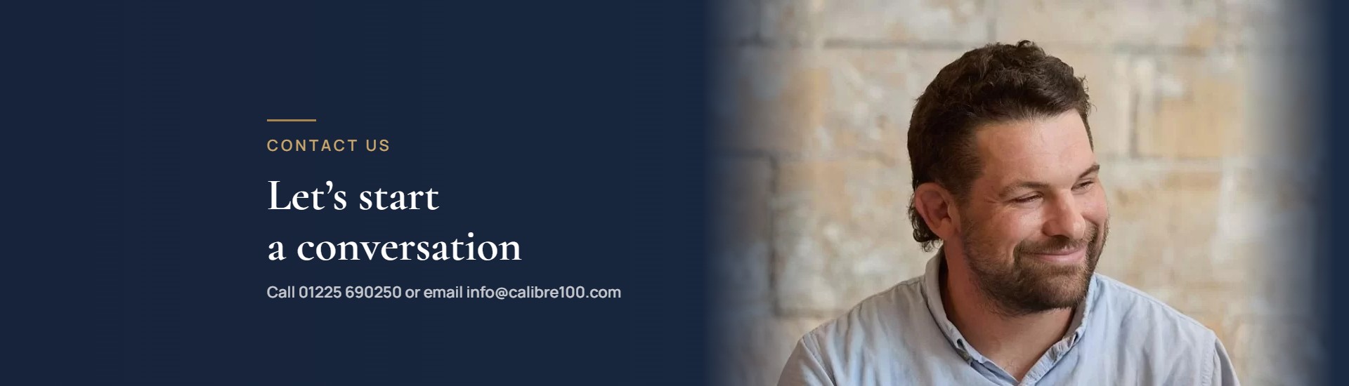 Contact Calibre 100, business networking in Bath